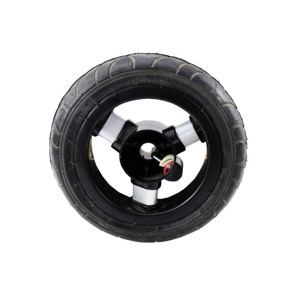 Plastic wheel with rubber tire (inflatable) PRO 700 front