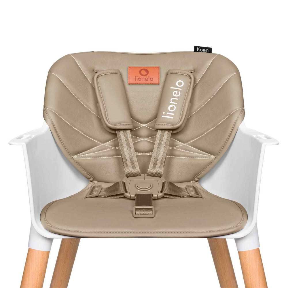 Maitinimo kėdutė 2in1 Lionelo Koen, Beige Sand-Maitinimui, Maitinimo kėdutės ir jų priedai, Maitinimo kėdutės, Lionelo maitinimo