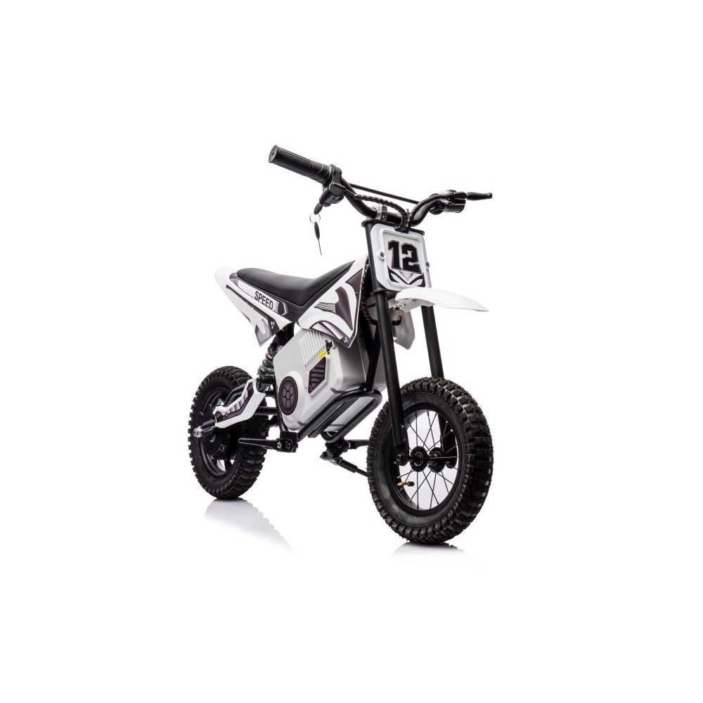 Elektrinis motociklas Cross Bike A9901, White-Elektromobiliai vaikams, Motociklai-e-vaikas