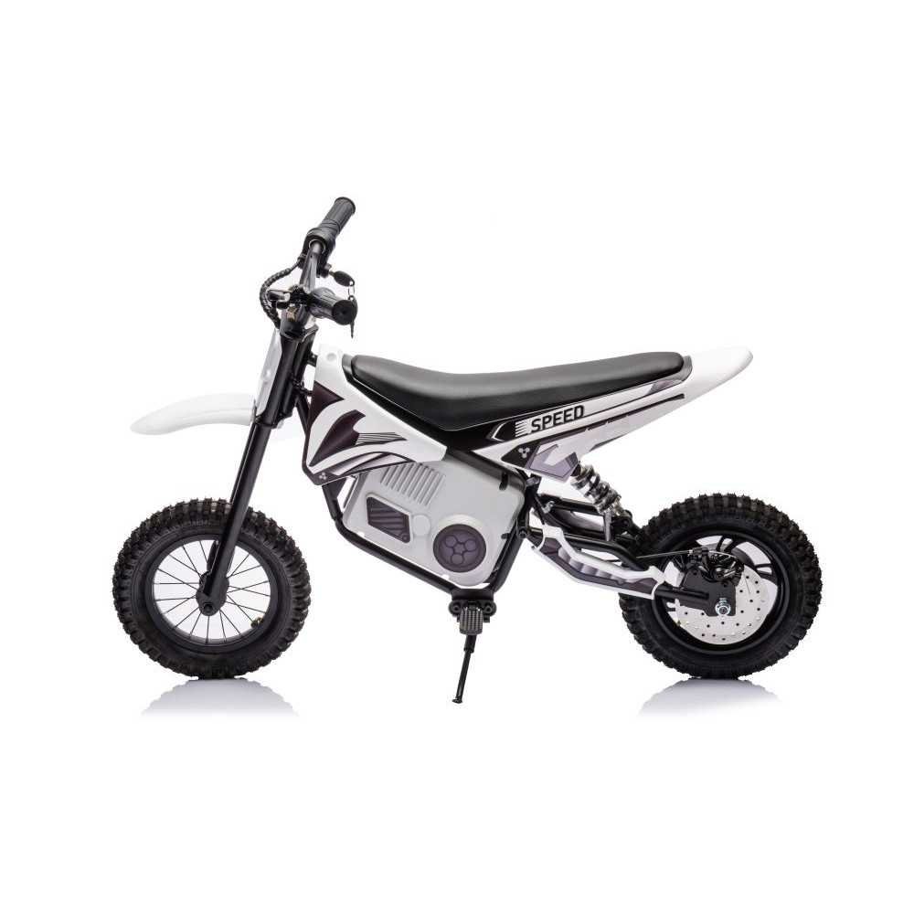 Elektrinis motociklas Cross Bike A9901, White-Elektromobiliai vaikams, Motociklai-e-vaikas