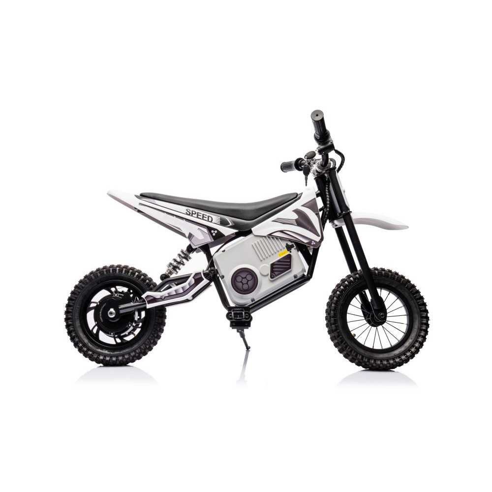 Elektrinis motociklas Cross Bike A9901, White-Elektromobiliai vaikams, Motociklai-e-vaikas