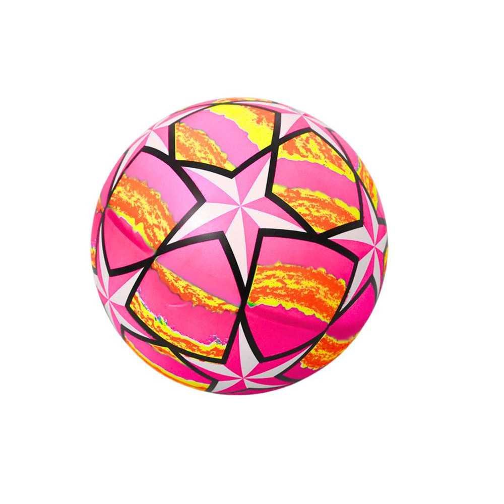 Rubber Ball Bright Stars Pink 24 Cm