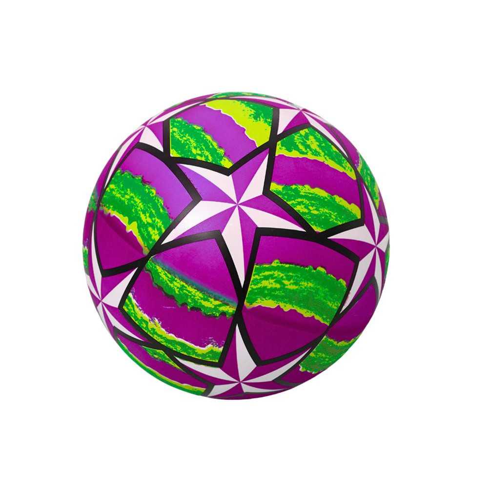 Rubber Ball Bright Stars Purple 24 Cm