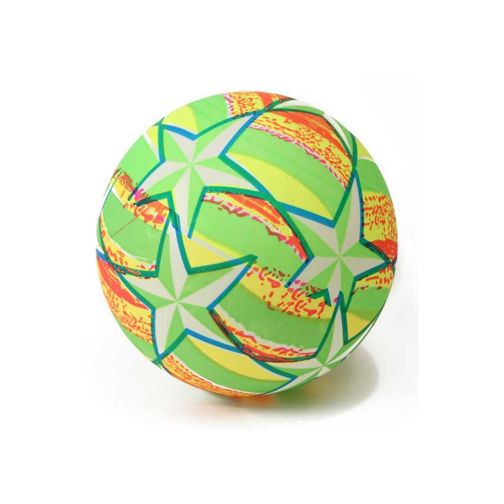 Rubber Ball Bright Stars Green 24 Cm