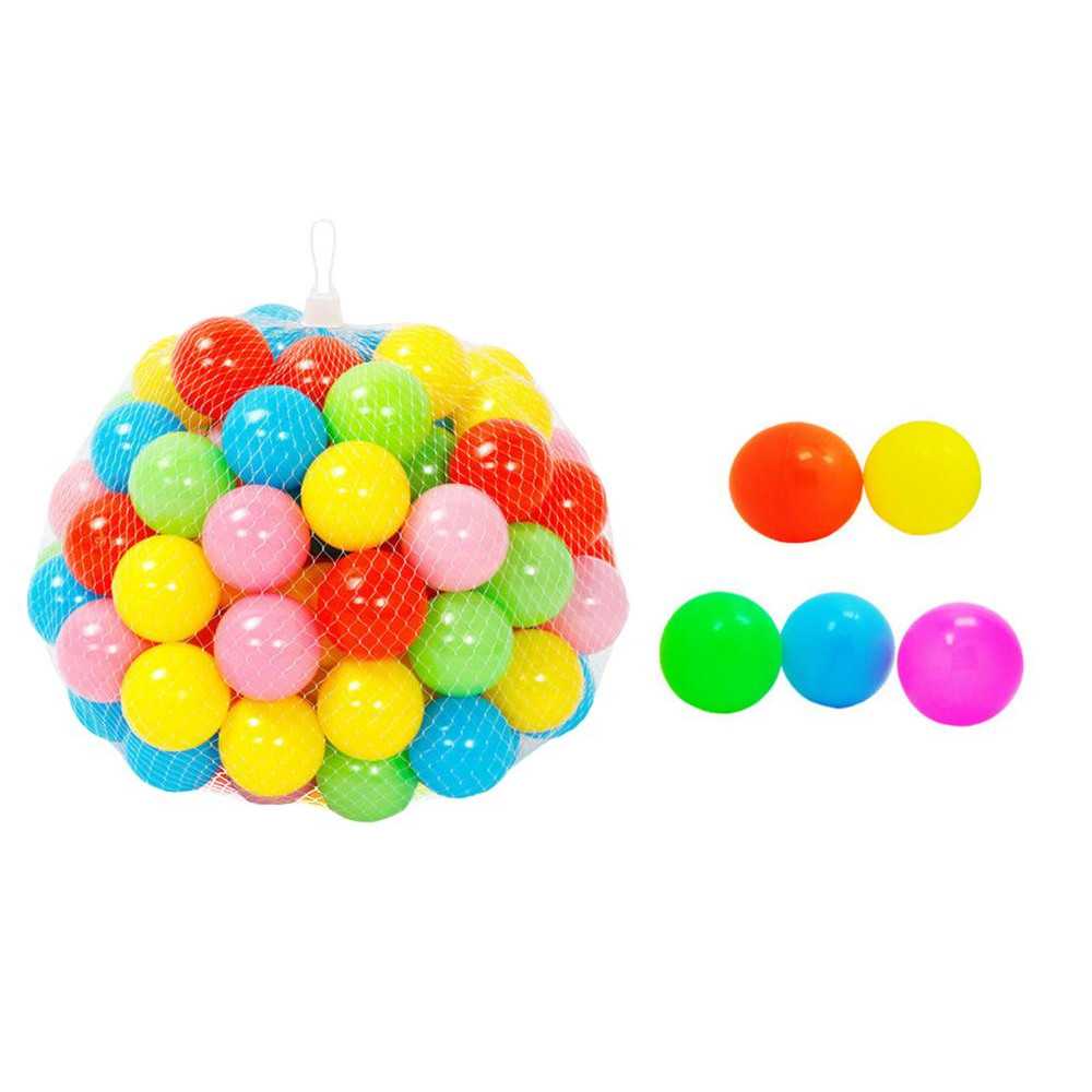 Dry Pool Ball Set Colorful 50 Pcs