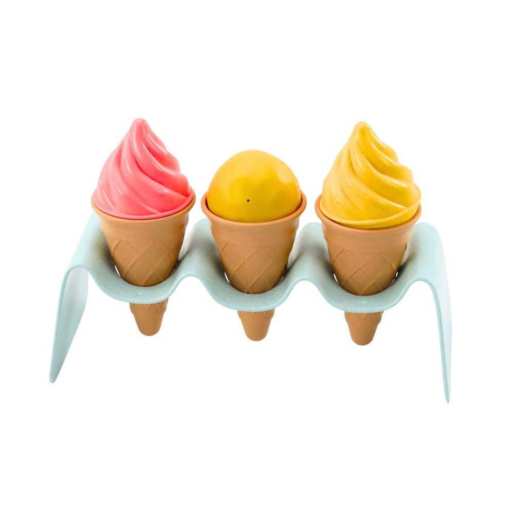 Sand Set Ice Cream Wafers Cupcakes Spoon 13 El