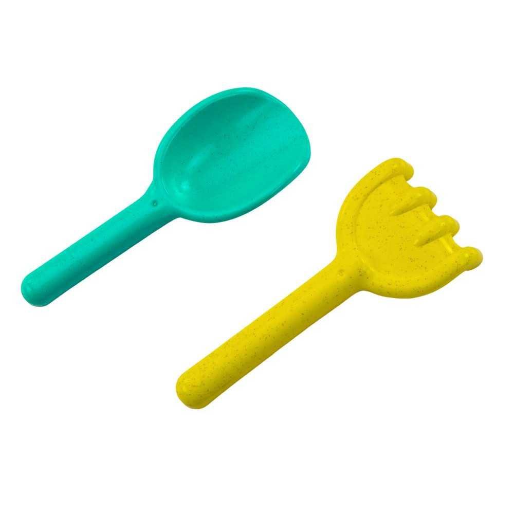 Sand Toy Set Grinder Rake Shovel Moulds