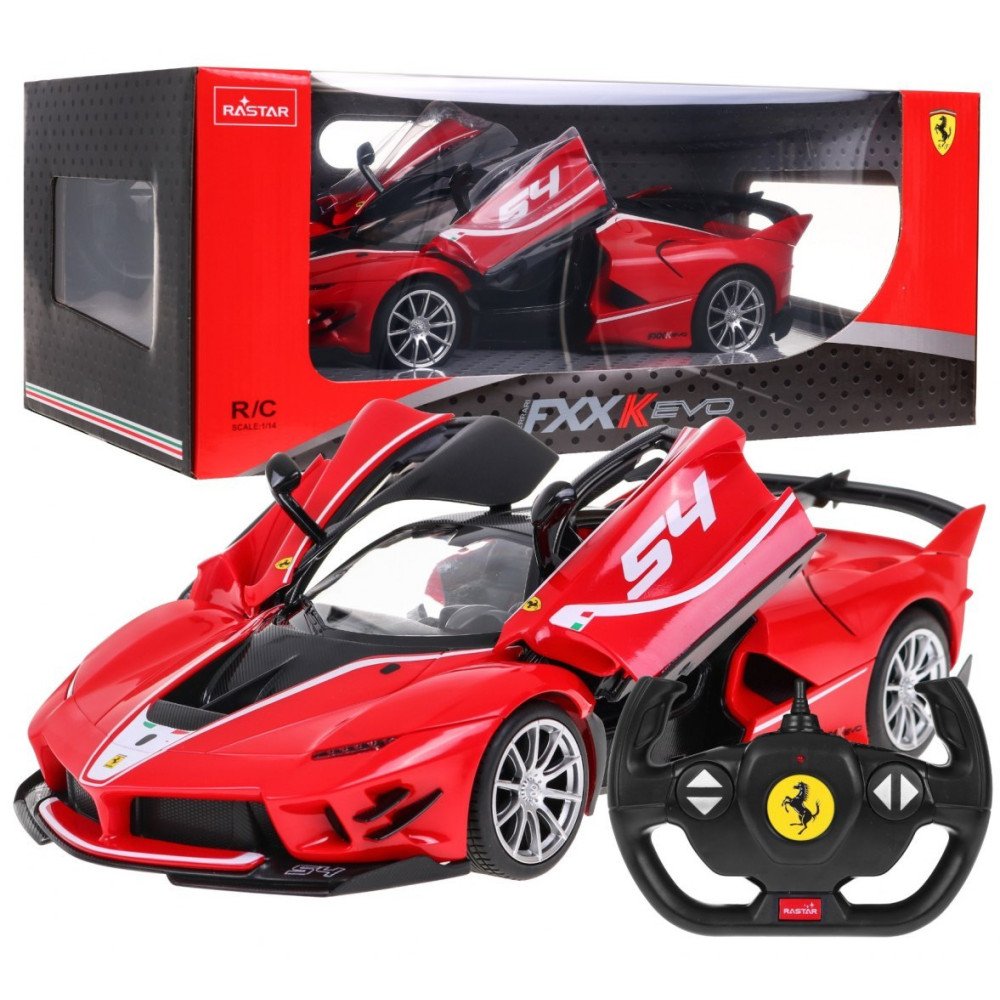 Ferrari FXX-K Evo RASTAR 1:14 modelis Nuotoliniu būdu valdomas automobilis + 2,4 GHz nuotolinio valdymo pultas-RAMIZ-e-vaikas