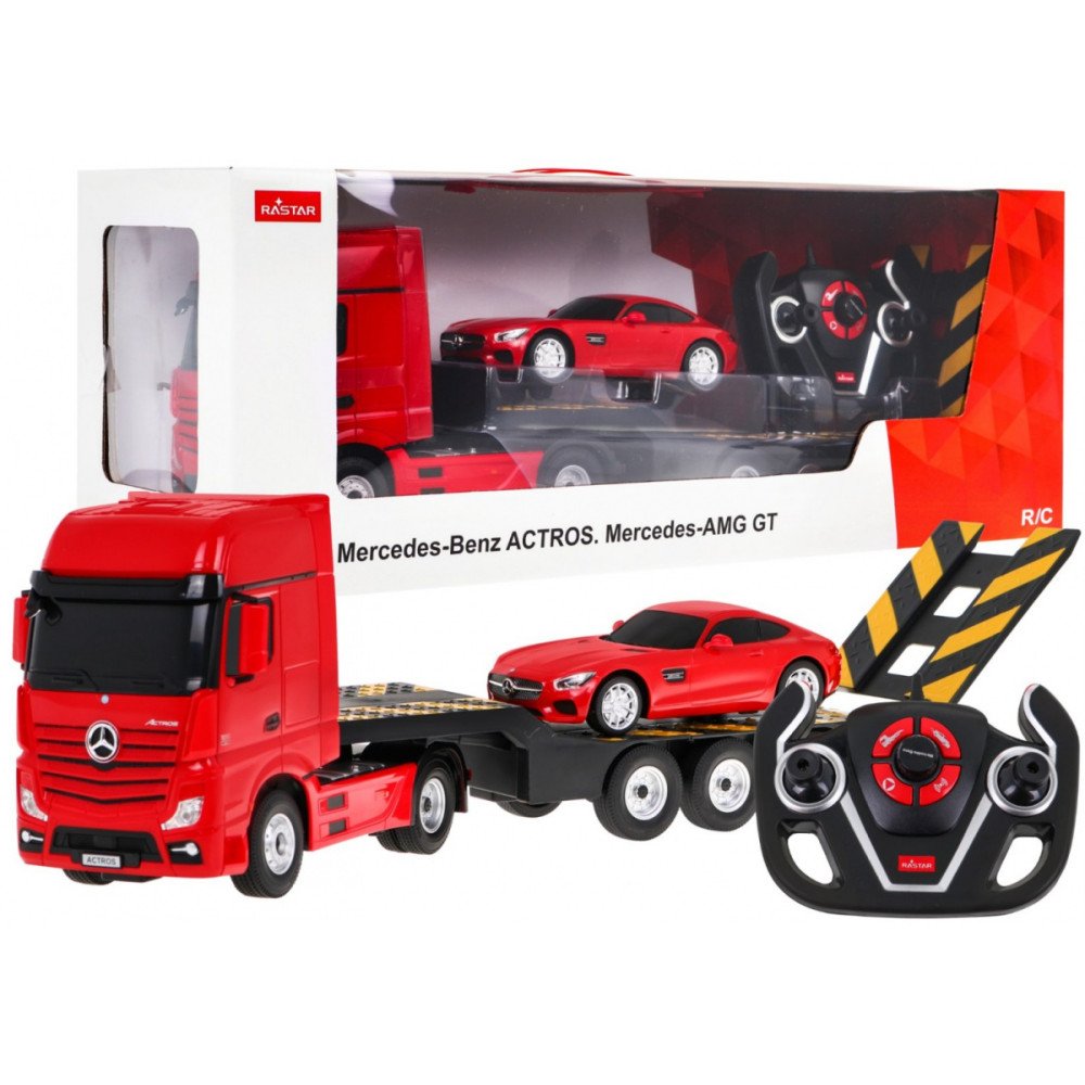 R/C Mercedes Benz Actros su puspriekabe 1:26 Mercedes Benz-RAMIZ-e-vaikas