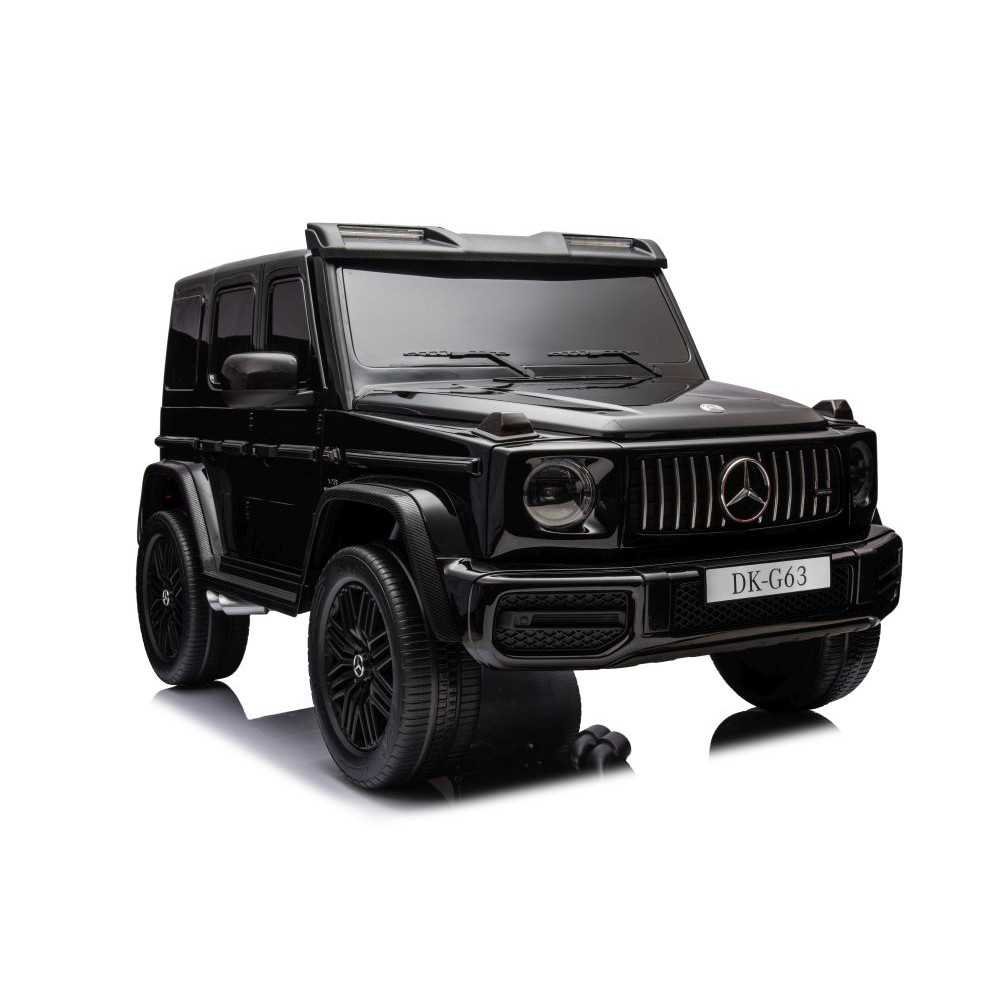 Elektromobilis Mercedes G63 XXL 24V 4x4, Black-Elektromobiliai vaikams, Visureigiai-e-vaikas