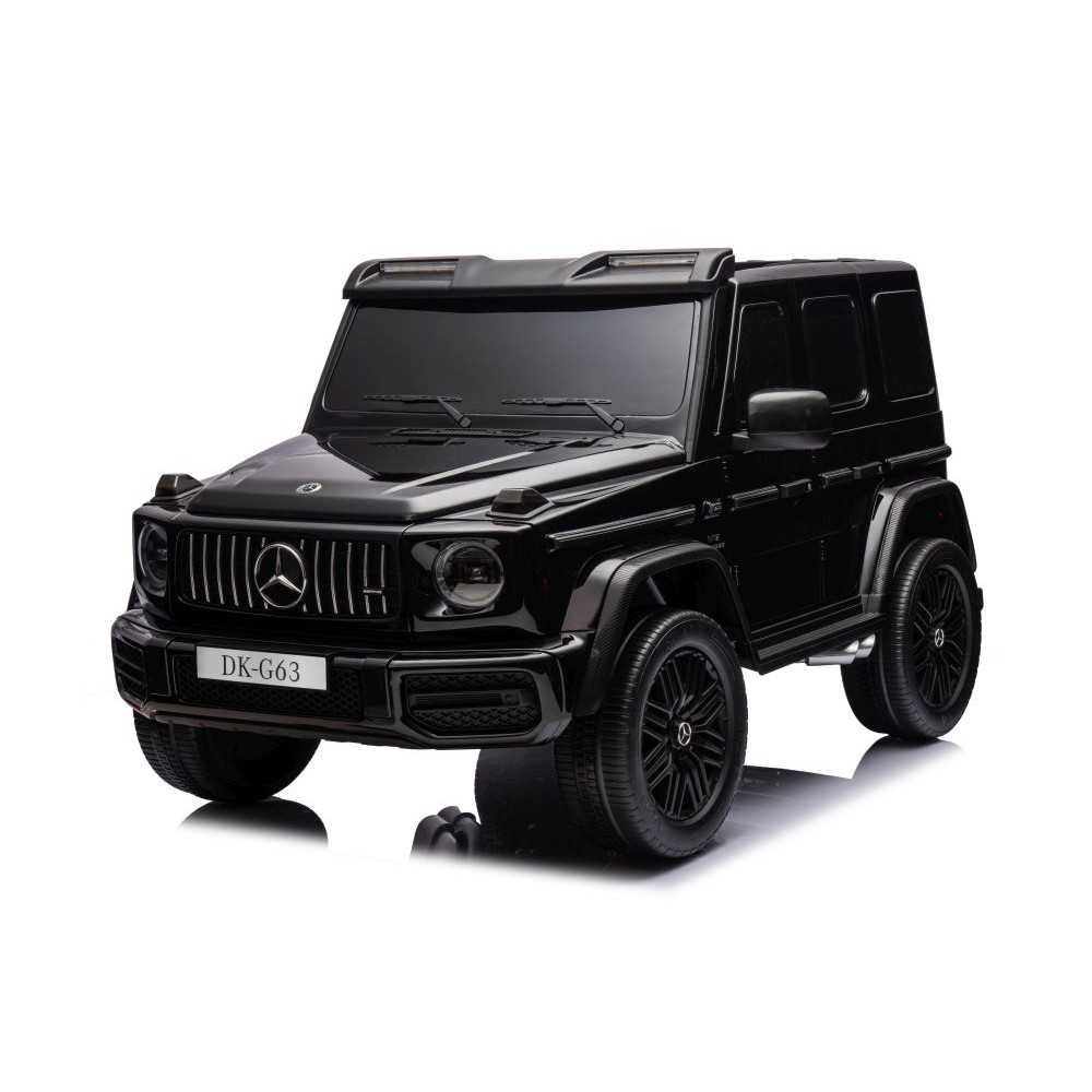 Elektromobilis Mercedes G63 XXL 24V 4x4, Black-Elektromobiliai vaikams, Visureigiai-e-vaikas