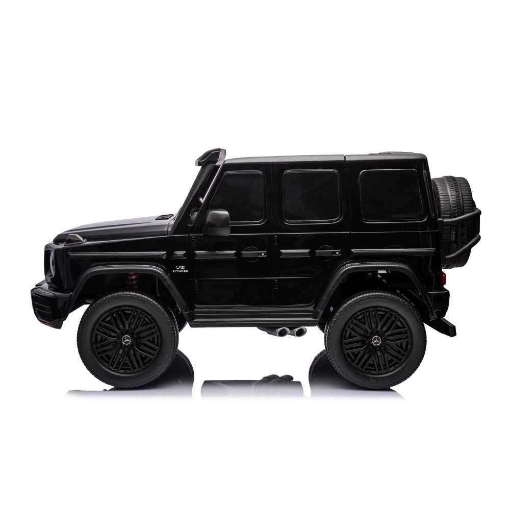 Elektromobilis Mercedes G63 XXL 24V 4x4, Black-Elektromobiliai vaikams, Visureigiai-e-vaikas