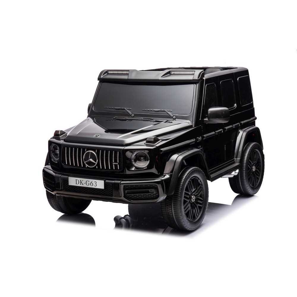 Elektromobilis Mercedes G63 XXL 24V 4x4, Black-Elektromobiliai vaikams, Visureigiai-e-vaikas