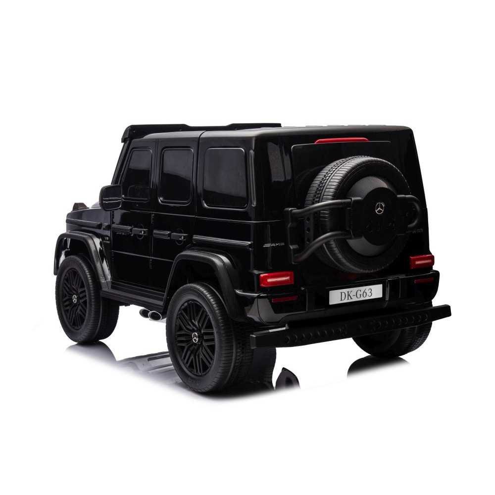 Elektromobilis Mercedes G63 XXL 24V 4x4, Black-Elektromobiliai vaikams, Visureigiai-e-vaikas