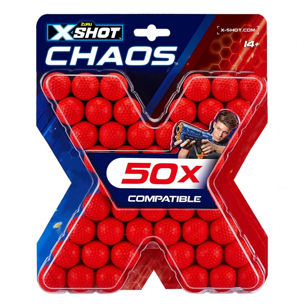 XSHOT šoviniai Blaster Chaos, 50vnt.