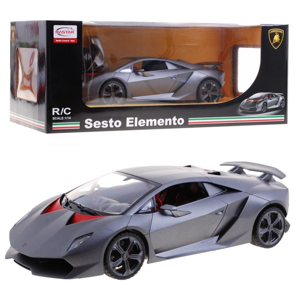 Lamborghini Sesto Elemento RASTAR 1:14 modelis Nuotolinio valdymo automobilis + nuotolinio valdymo pultelis