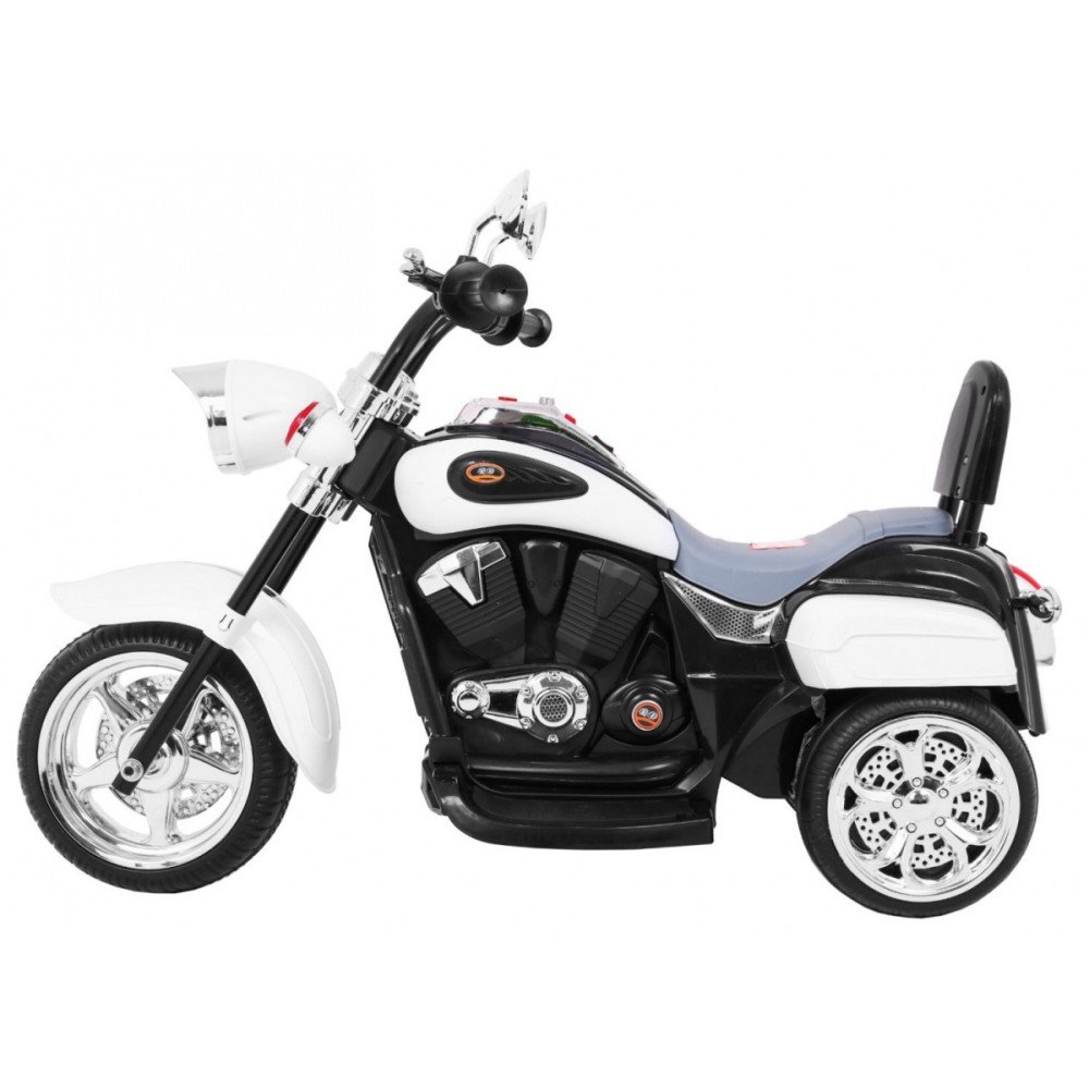 Elektrinis motociklas Chopper NightBike, White