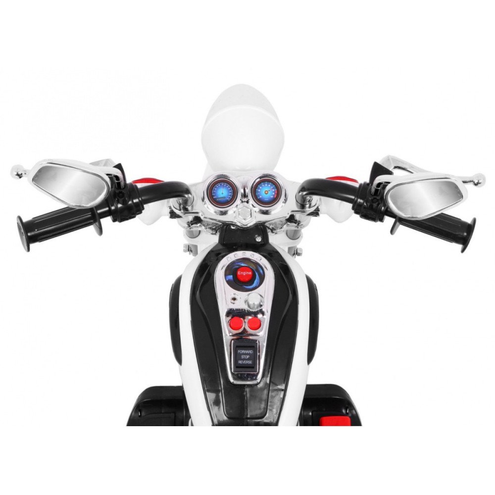 Elektrinis motociklas Chopper NightBike, White