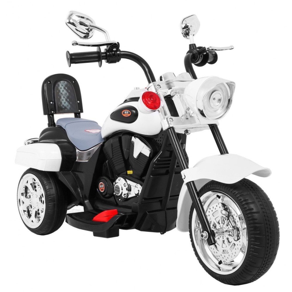 Elektrinis motociklas Chopper NightBike, White