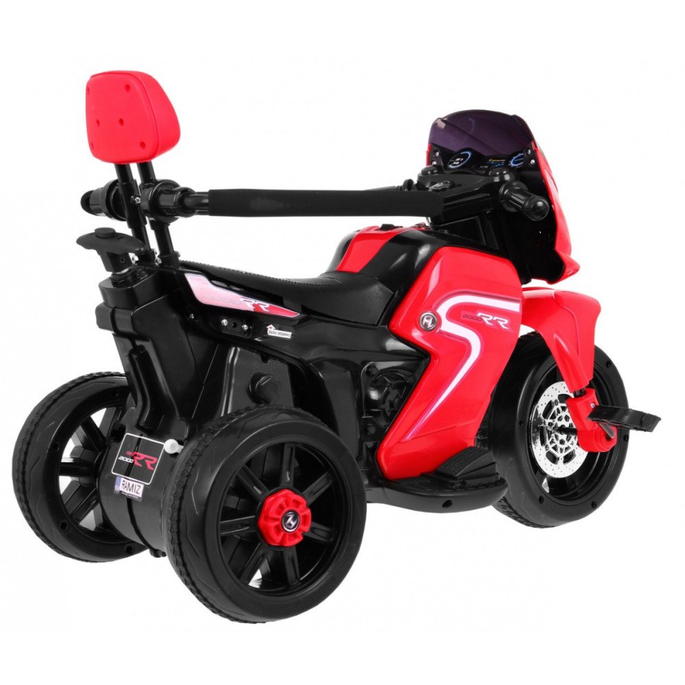 Elektrinis motociklas Pushbike 3in1, Red