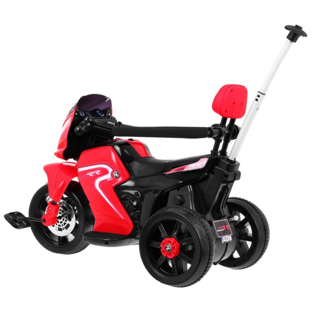 Elektrinis motociklas Pushbike 3in1, Red