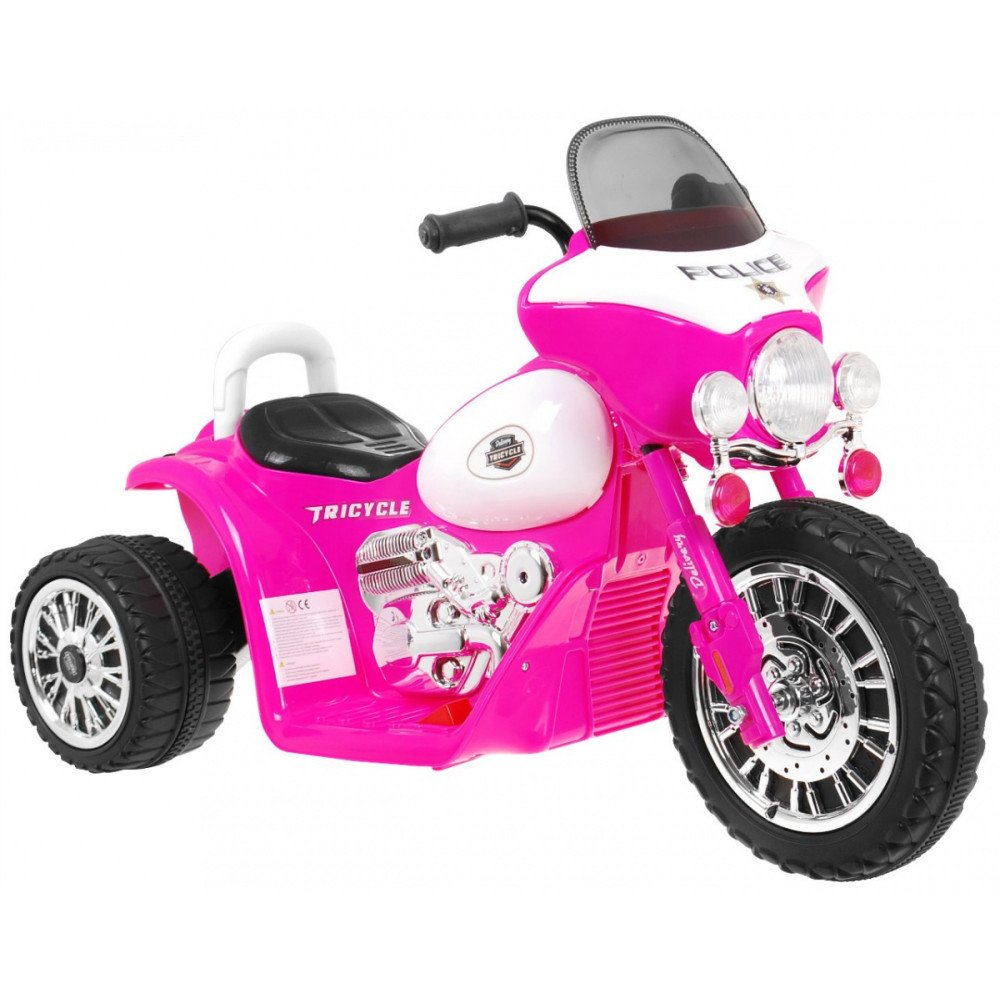 Elektrinis motociklas Chopper, Pink