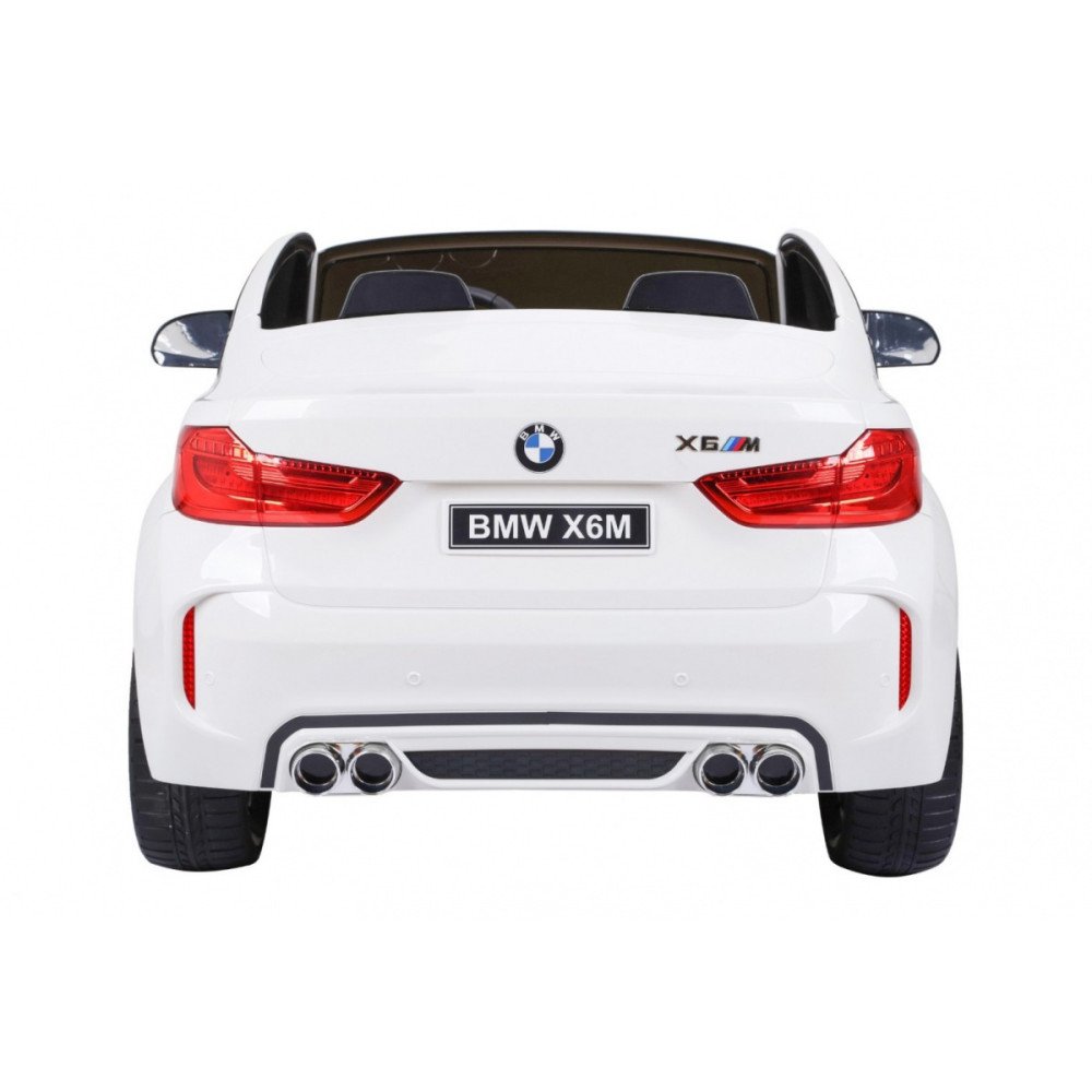 Dvivietis elektromobilis BMW X6M XXL, White