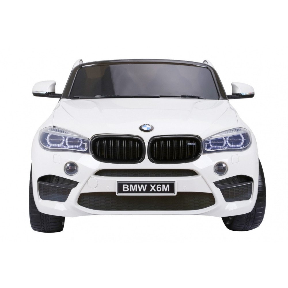 Dvivietis elektromobilis BMW X6M XXL, White