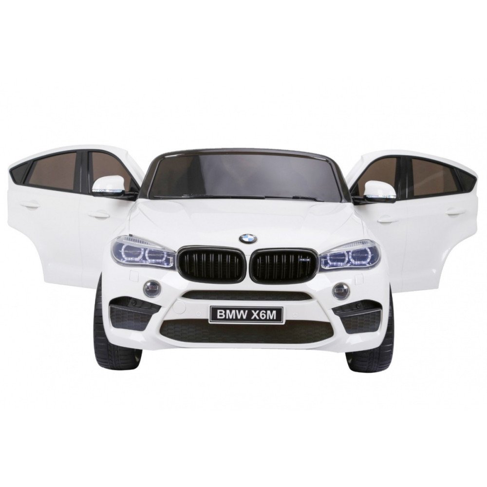 Dvivietis elektromobilis BMW X6M XXL, White