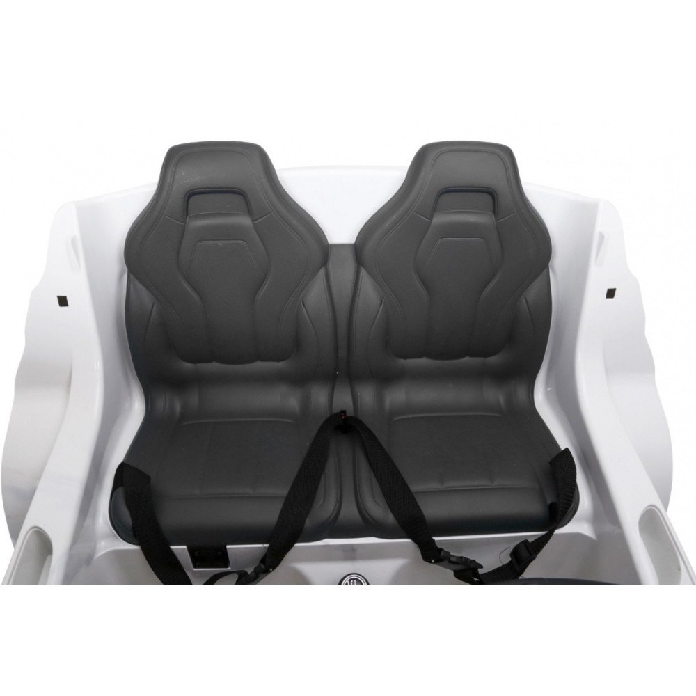 Dvivietis elektromobilis BMW X6M XXL, White