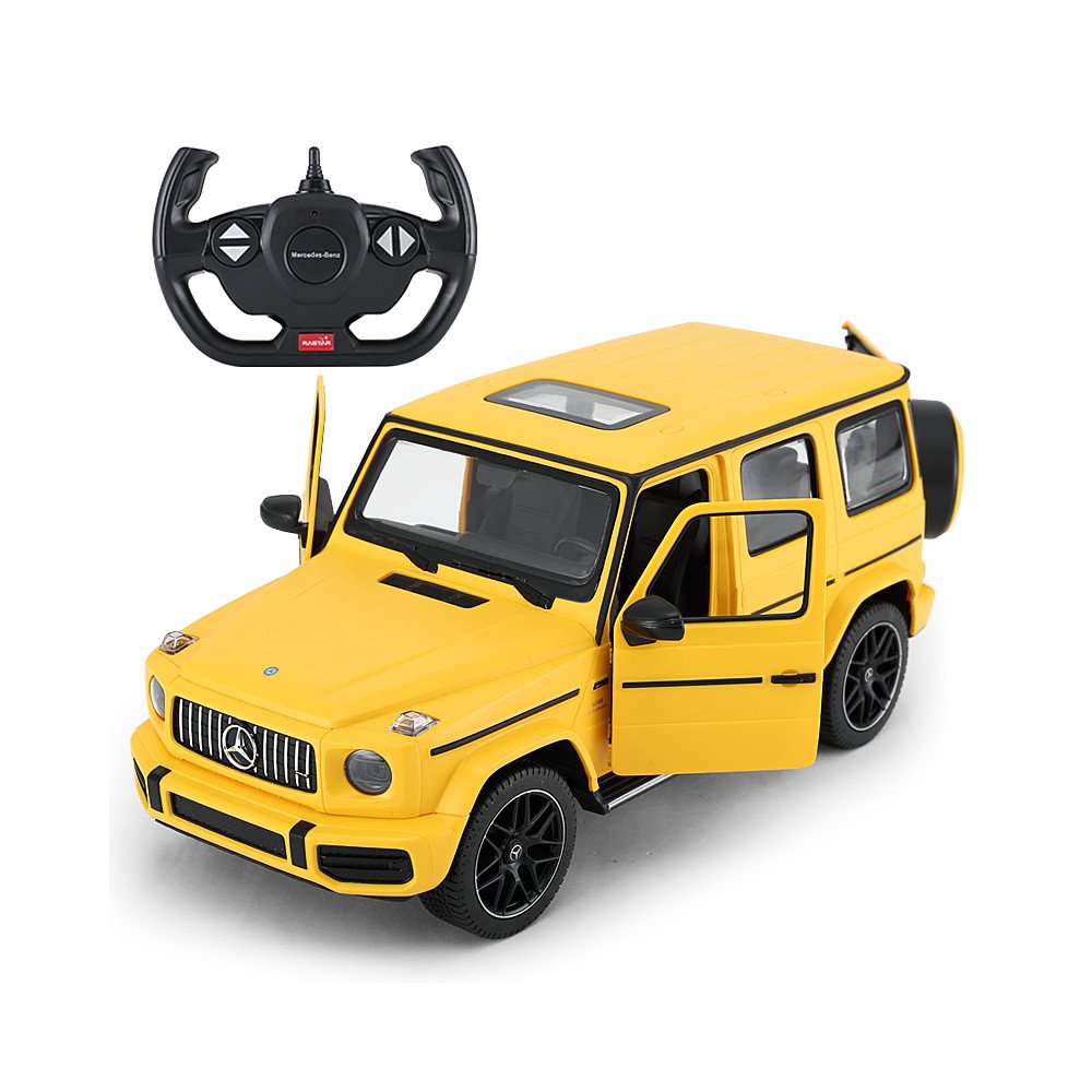 R/C automobilis Mercedes Benz G63 1:14 RASTAR Yellow