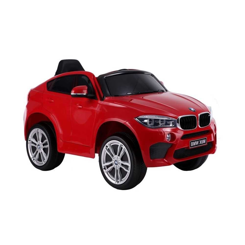 Elektromobilis BMW X6, Red-Elektromobiliai vaikams, Visureigiai-e-vaikas