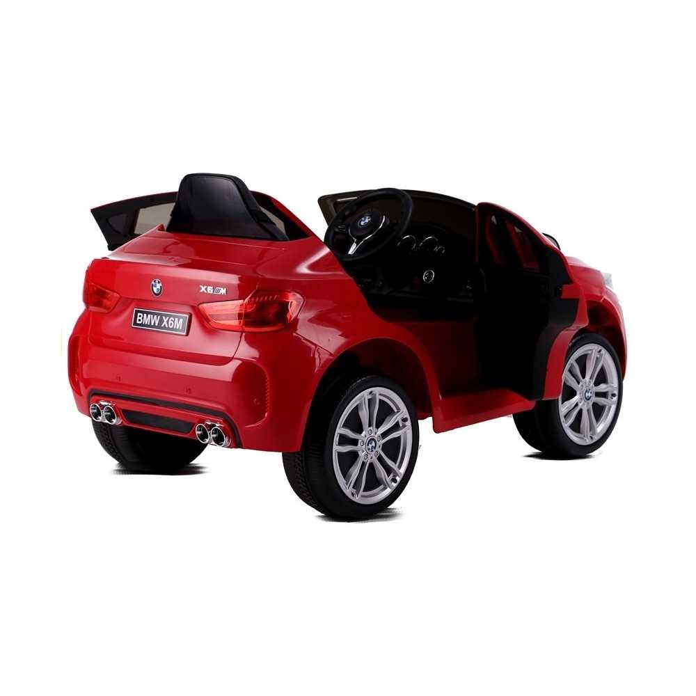 Elektromobilis BMW X6, Red-Elektromobiliai vaikams, Visureigiai-e-vaikas