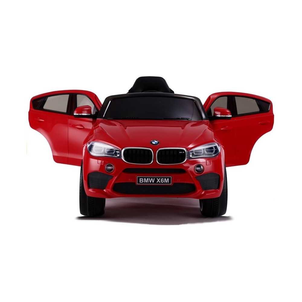 Elektromobilis BMW X6, Red-Elektromobiliai vaikams, Visureigiai-e-vaikas