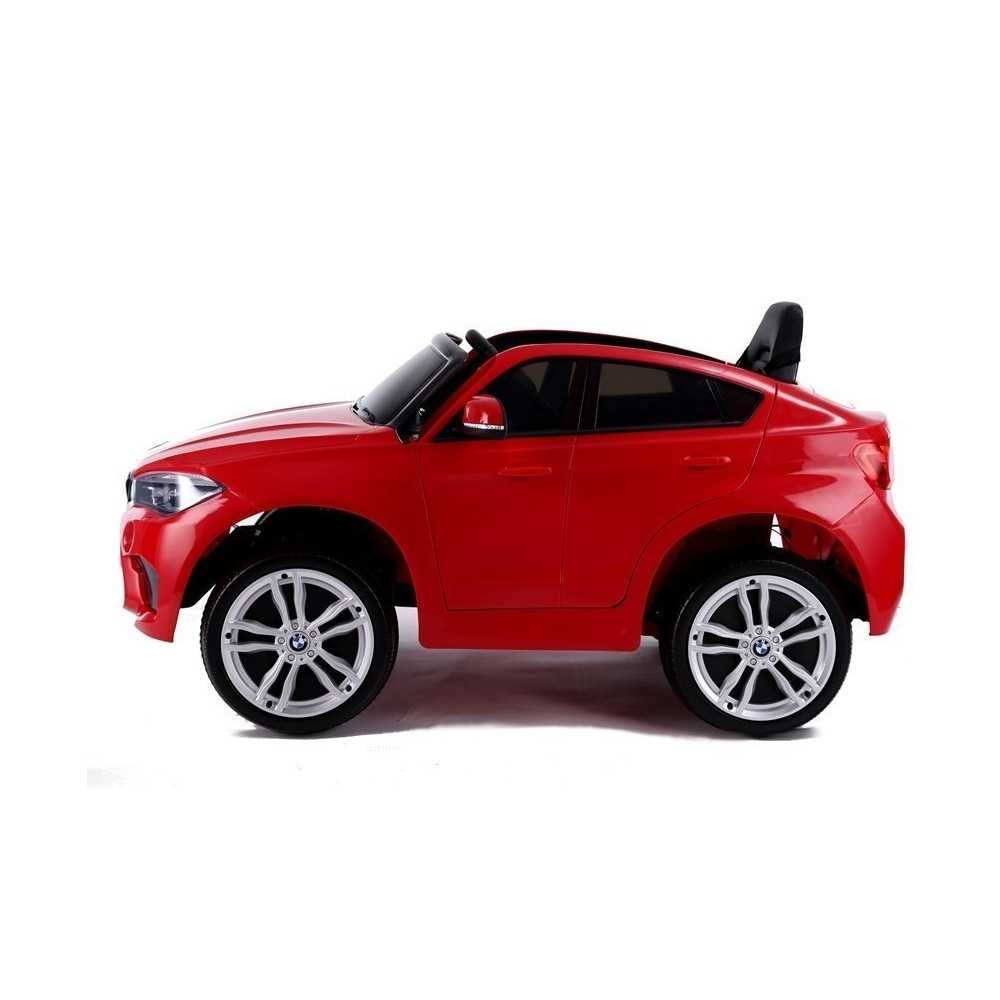 Elektromobilis BMW X6, Red-Elektromobiliai vaikams, Visureigiai-e-vaikas