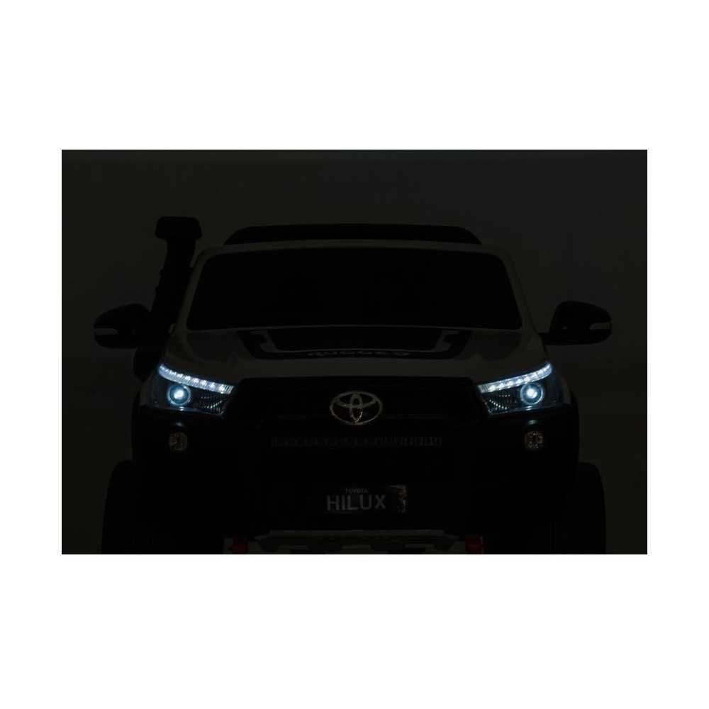 Elektromobilis Toyota Hilux, Black-Elektromobiliai vaikams, Visureigiai-e-vaikas