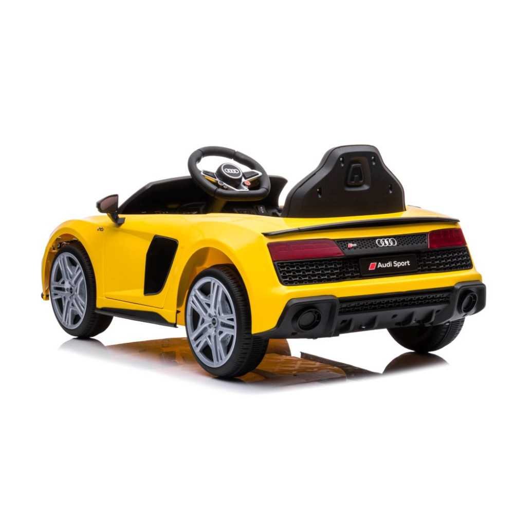 Elektromobilis Audi R8 Lift A300, Yellow-Elektromobiliai vaikams, Mašinos-e-vaikas