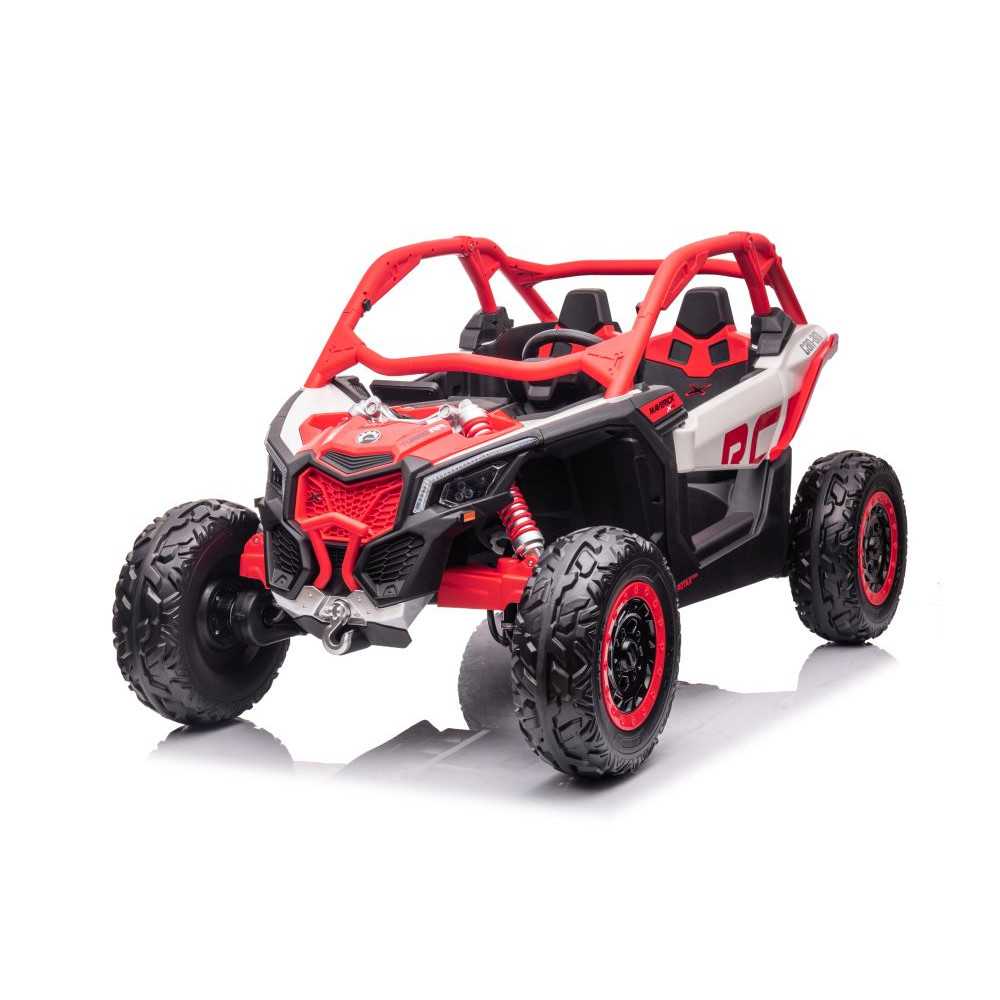 Elektrinis Buggy Can-am RS DK-CA001 4x4, Red-Elektromobiliai vaikams, Keturračiai ir bagiai-e-vaikas