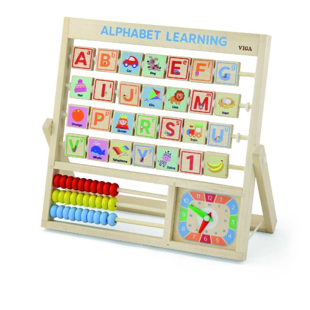 Viga 50124 Block Puzzl- Alphabet Uppercas