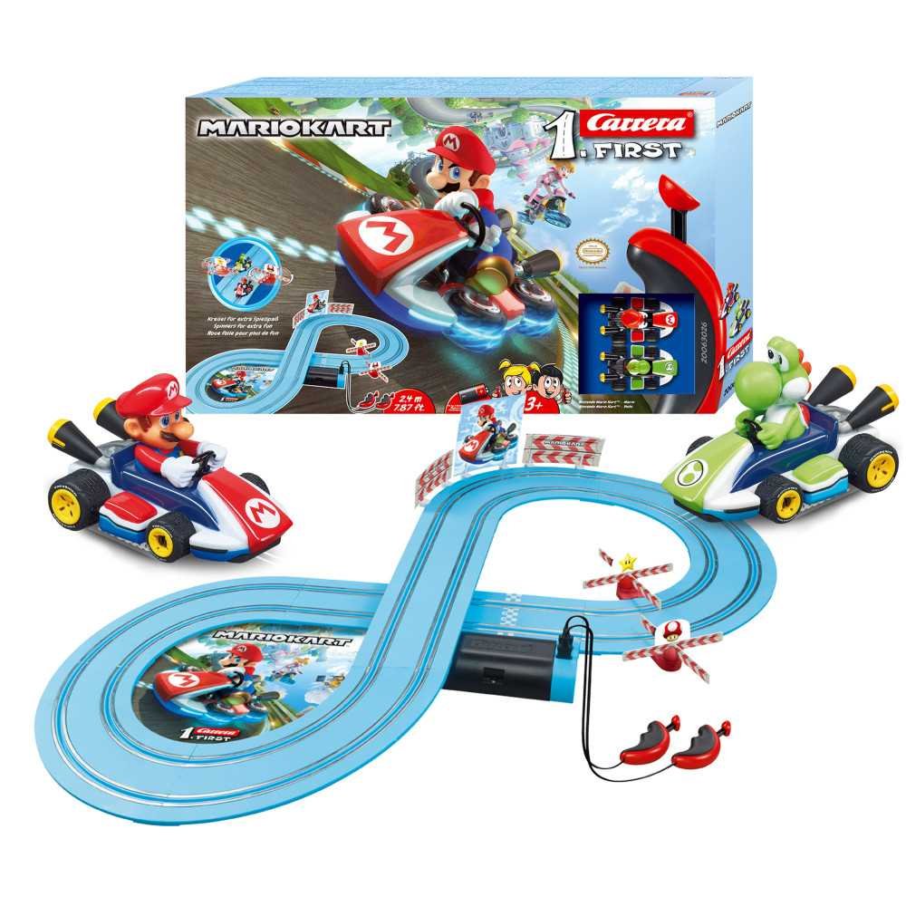 Carrera First 20063026 Nintendo Mario Kart™ - Mario and Yoshi 2,4m