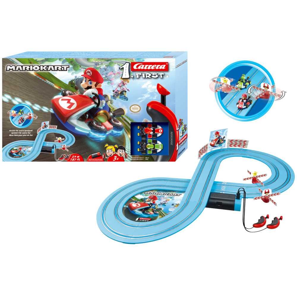 Carrera First 20063026 Nintendo Mario Kart™ - Mario ir Yoshi 2,4 m-MILLYMALLY-e-vaikas