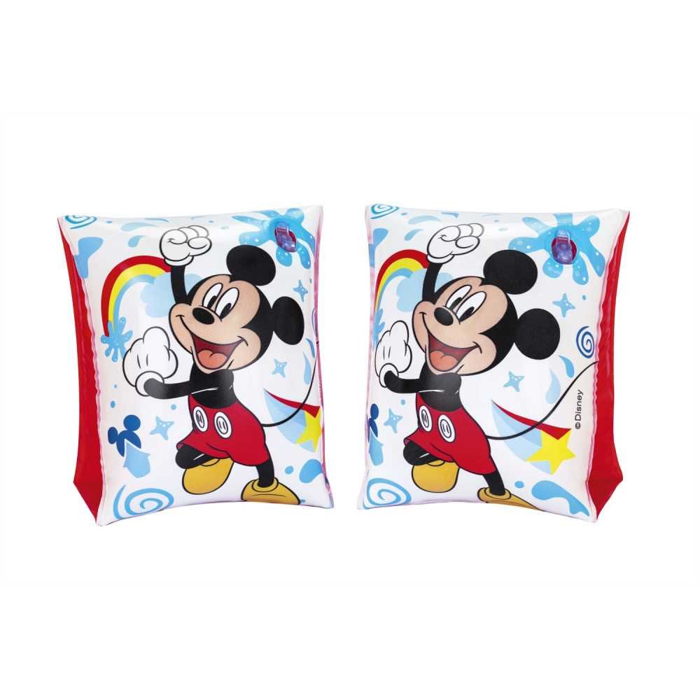 Bestway 91002 Disney Rękawki do nauki pływania Mickey i Przyjaciele 23cm x 15cm