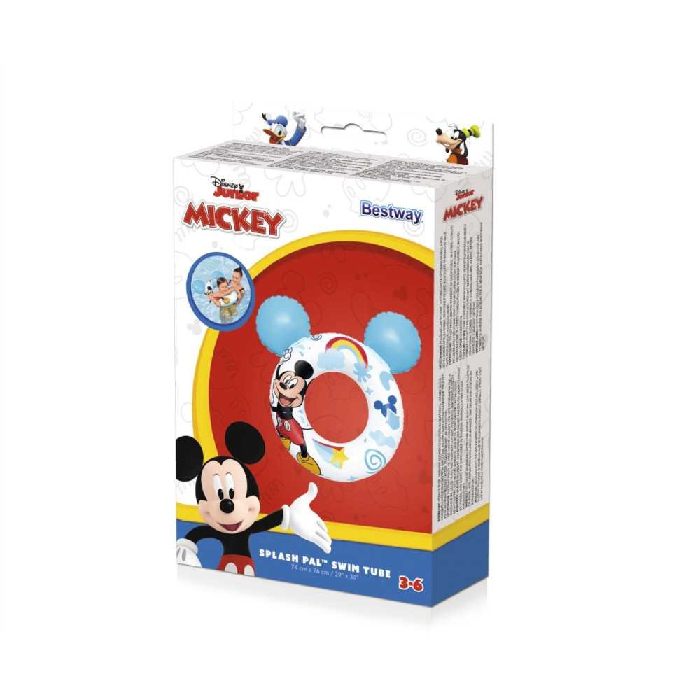 Bestway 9102K Disney Junior Mickey&Friends Kółko do pływania 74cm x 76cm