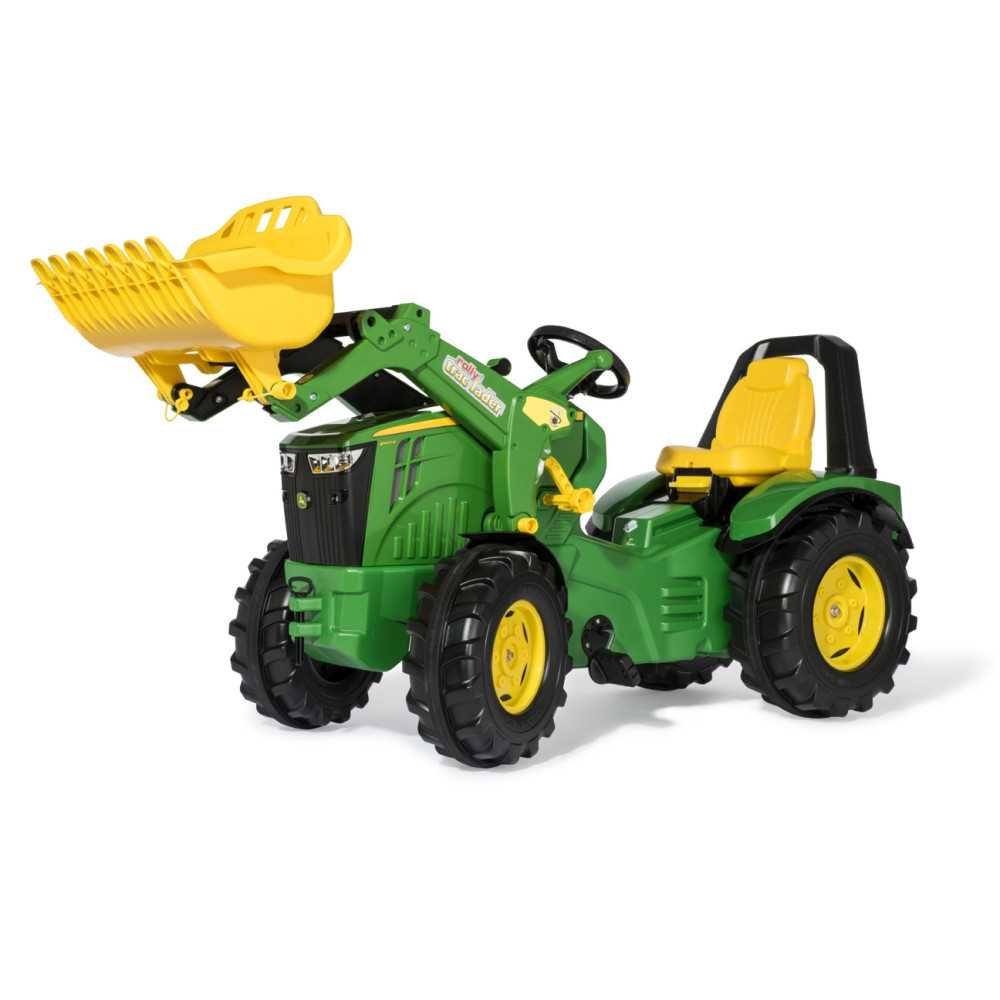 Rolly Toys 651047 Traktorius Rolly X Track Premium John Deere 8400R su trasa-Judėjimui, Minami traktoriai ir jų priedai-e-vaikas