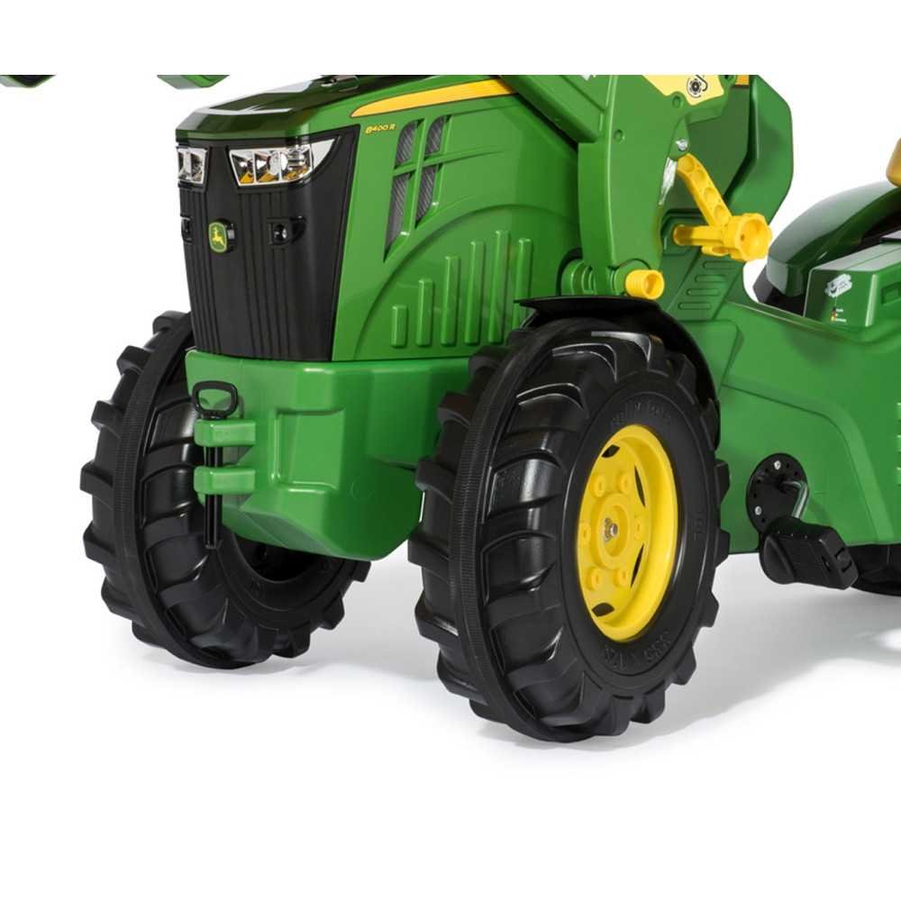 Rolly Toys 651047 Traktorius Rolly X Track Premium John Deere 8400R su trasa-Judėjimui, Minami traktoriai ir jų priedai-e-vaikas