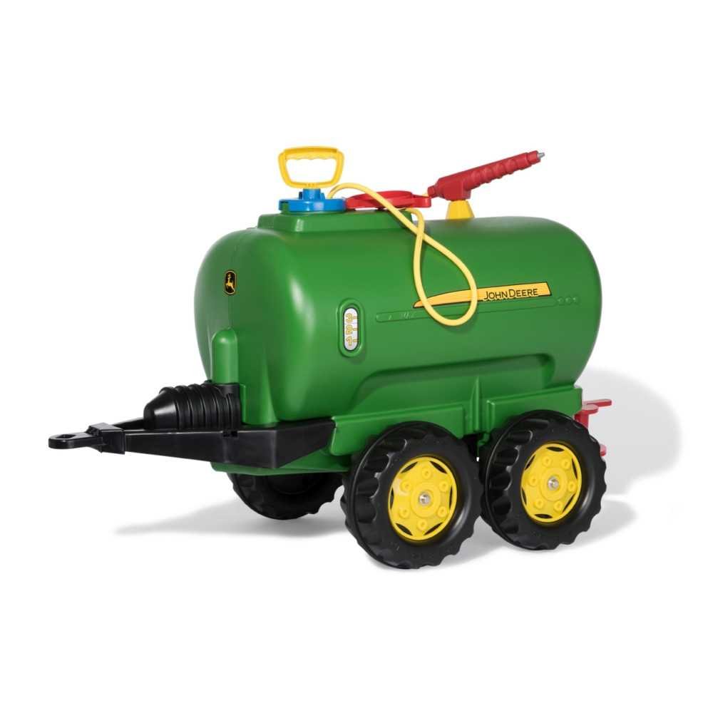 Rolly Toys 122752 Rolly Tanker John Deere cisterna su siurbliu ir 2 ašių siurbliu Rolly Toys-Judėjimui, Minami traktoriai ir jų 