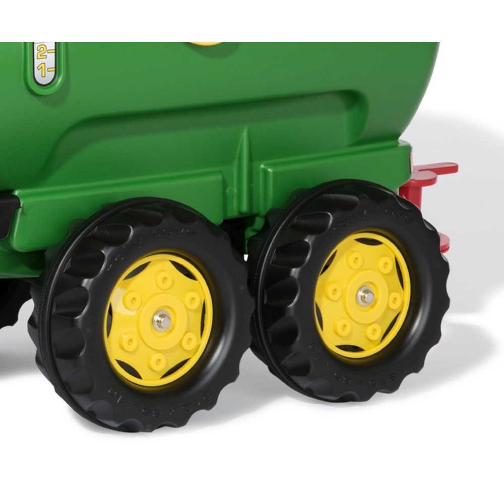 Rolly Toys 122752 Rolly Tanker John Deere cisterna su siurbliu ir 2 ašių siurbliu Rolly Toys-Judėjimui, Minami traktoriai ir jų 