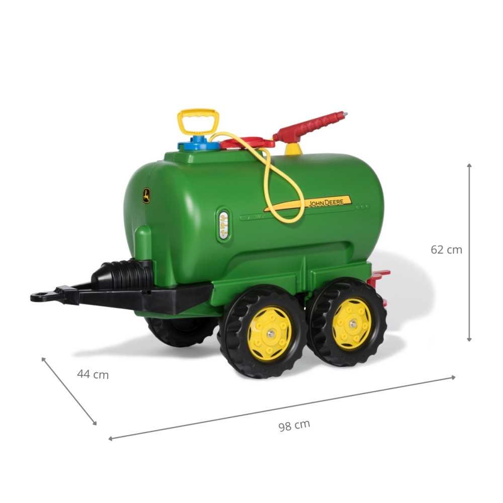 Rolly Toys 122752 Rolly Tanker John Deere cisterna su siurbliu ir 2 ašių siurbliu Rolly Toys-Judėjimui, Minami traktoriai ir jų 