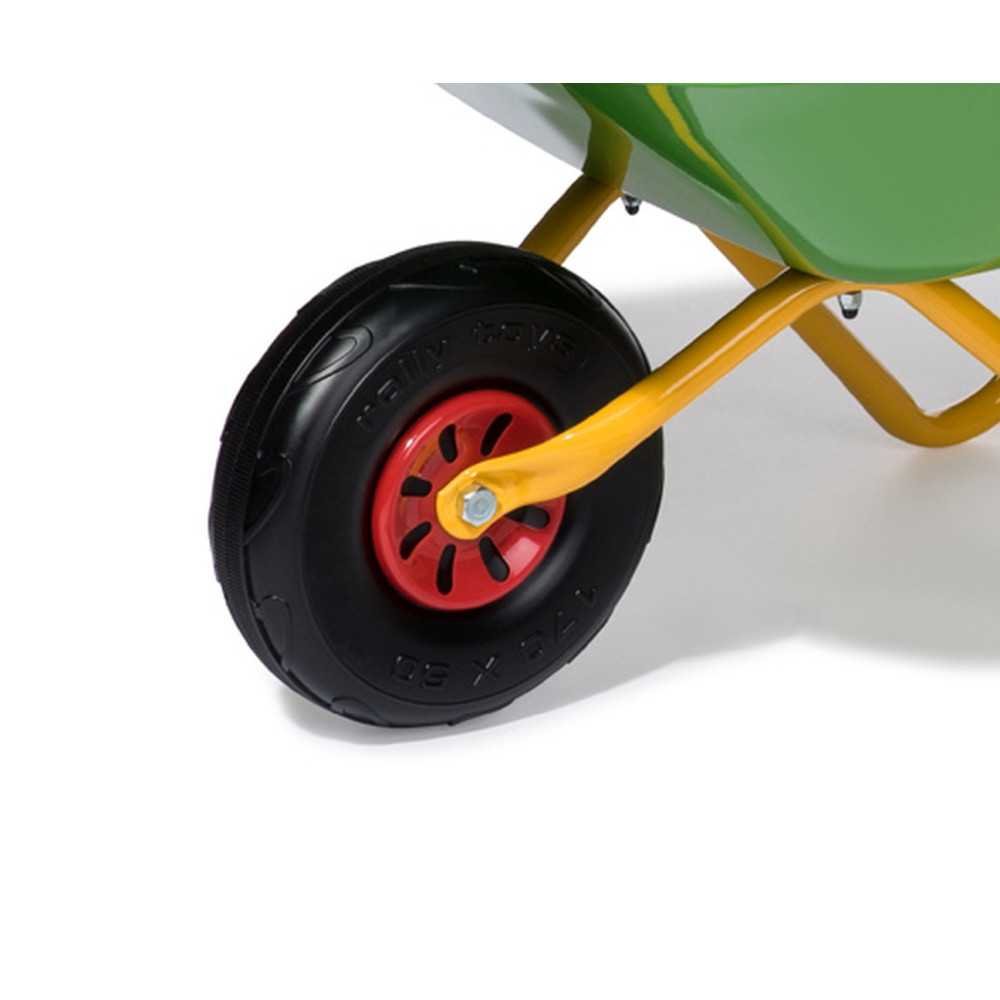 Rolly Toys 271900 Taczka Metalowa Zielona