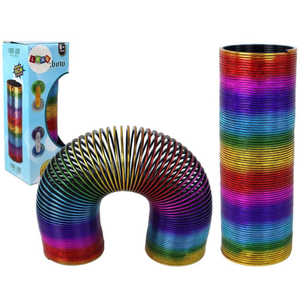 Rainbow Magic Stress Relief Spring 15 CM Toy